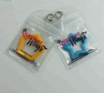 Waterproof Plastic Jewelry Bag , Small Clear PVC Gift Packaging Bag