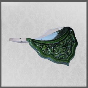 China Decorative roofing material green glazed Chinese roof tiles dragon wholesale