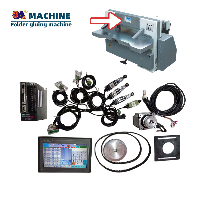 Semi-Automatic Folder Gluing Machine CQT-1500JGKW for Fast and Accurate Pasting