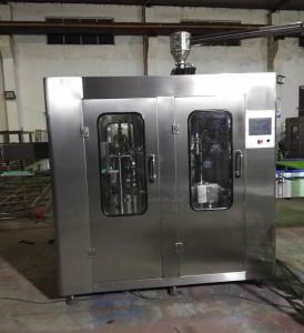China Stainless Steel Liquid Bottling Machine Gravity Filling System 3000Bottles / Hour wholesale