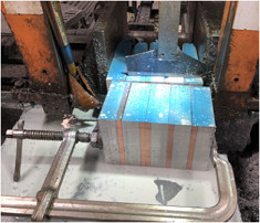 Explosive Welding Copper Aluminium Bimetal Sheet Flexible For Busbar