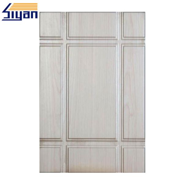 Quality E0 Glue Replacement Kitchen Unit Doors , Custom Design Flat Cabinet Doors for sale