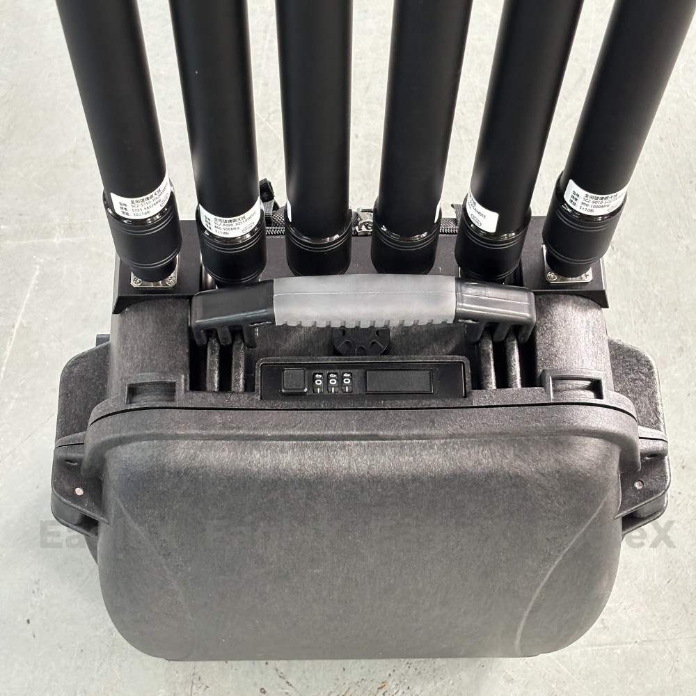 50W 70W Backpack Drone Jammer 400MHz 800MHz 1.2G 2.4G 5.2G 5.8G Anti FPV