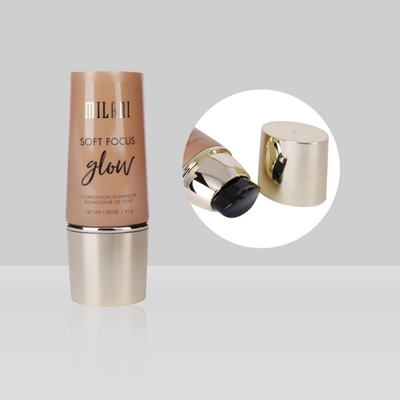 35-180ml White PE Airless Tube Cosmetic Custom Face Lotion Serum