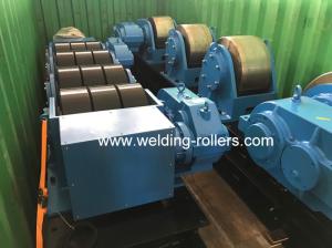 China 160 Ton Pipe Welding Rotator Bolt Adjustment For Wind Tower on sale