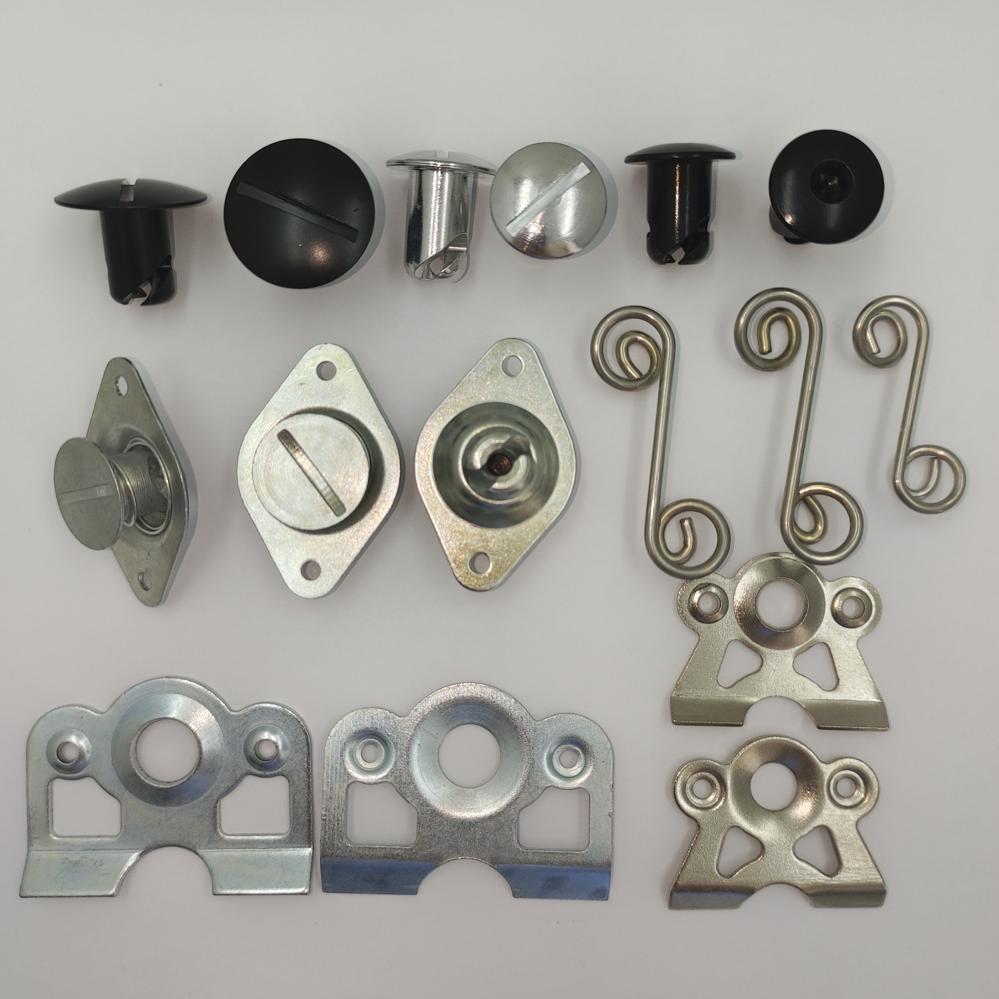 Universal Car Fitment Dzus Fasteners 7/16*.500 Flush Head Grip Aluminum 1/4 Quarter Turn Button Panel Fastener Countersunk Sprintcar
