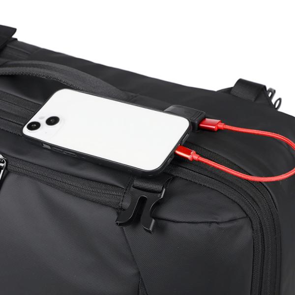 Custom Logo/Graphic Printing External Frame Multifunctional Business Laptop Bags with Plain Pattern Type and Cotton Lining