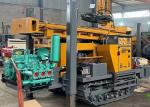 Large Tracked Pneumatic Borewell Machine For Rock Layer Drilling In 4400x2150x22