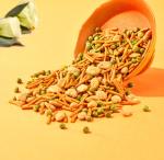 Semi Soft Green Pea Snack Palm Oil Refreshing Fruit And Nut Mix