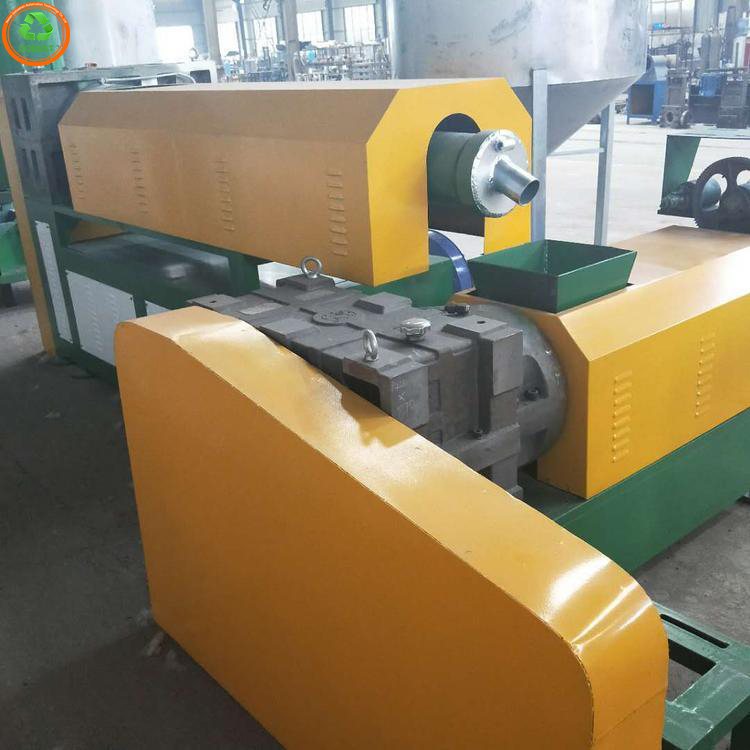 Clean Plastic Pellets Production Equipment Waste PP PE Plastic Water Ring Granulator