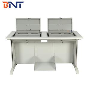 China High School / College Student Double Computer Desk PC Slot Available wholesale