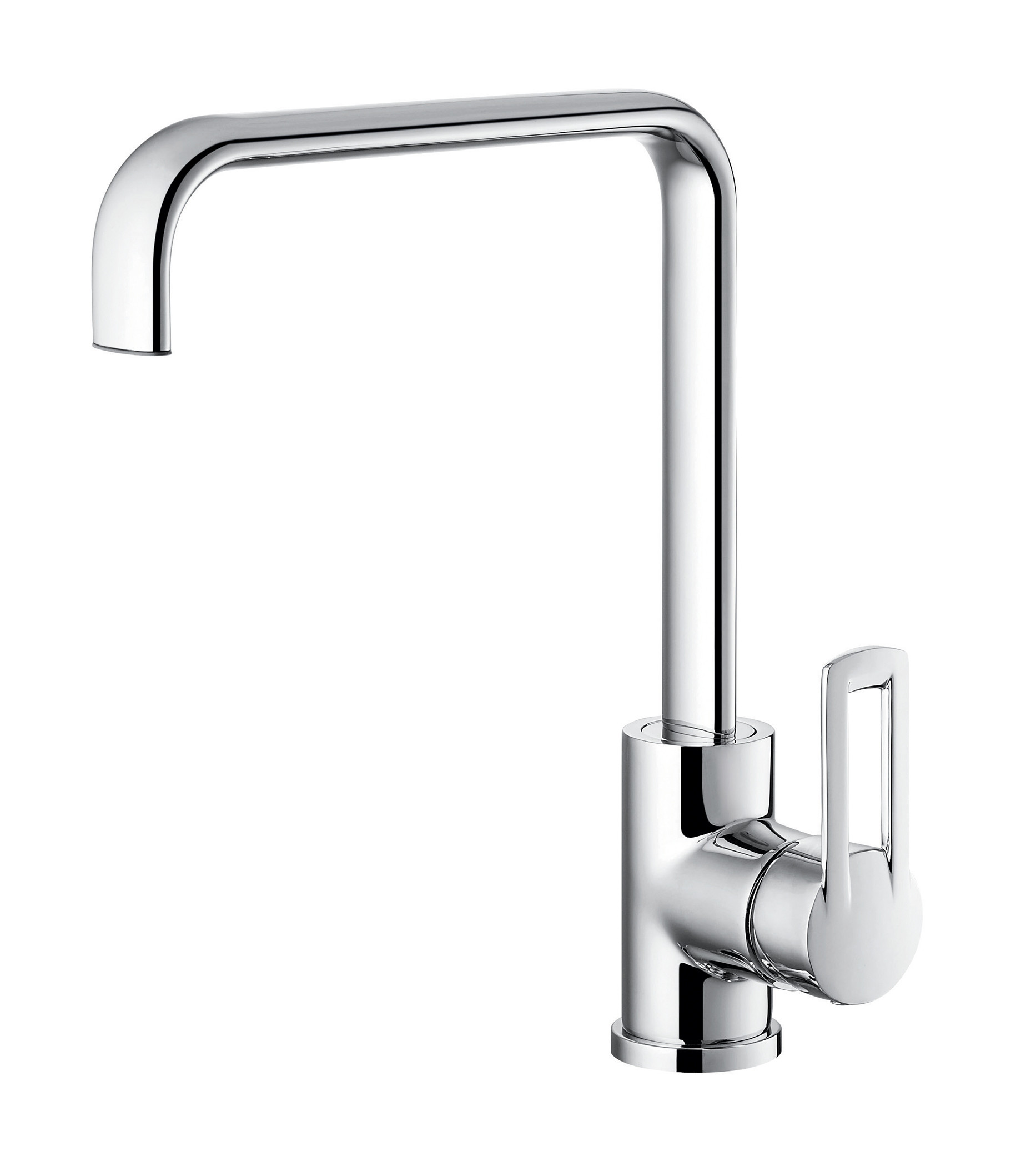 OEM Stylish Single Hole Kitchen Sink Faucet Commercial Sink Taps 304mm High