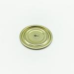 211 65mm Diameter BPA FREE, Gold Color Metal Can Lids, for dry food, dairy food,