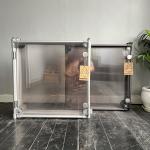 Removable Foldable Clear Puppy Metal Fencing For Pets Playing