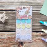 1.5mm Seal Stamp Stickers Invitation Logo Embossed Seal Sticker