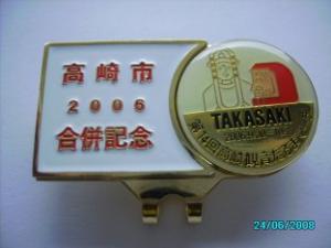 China Pad Printing 1.2mm - 3.0mm brass Hat Clip Ball Markers wholesale