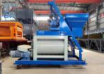 JS Compulsory Concrete Mixer On Site / Small Double Shaft Concrete Mixing Plant