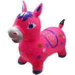 Childrens Animal Space Hoppers Inflatable Jumping Horse Ride Eco Friendly