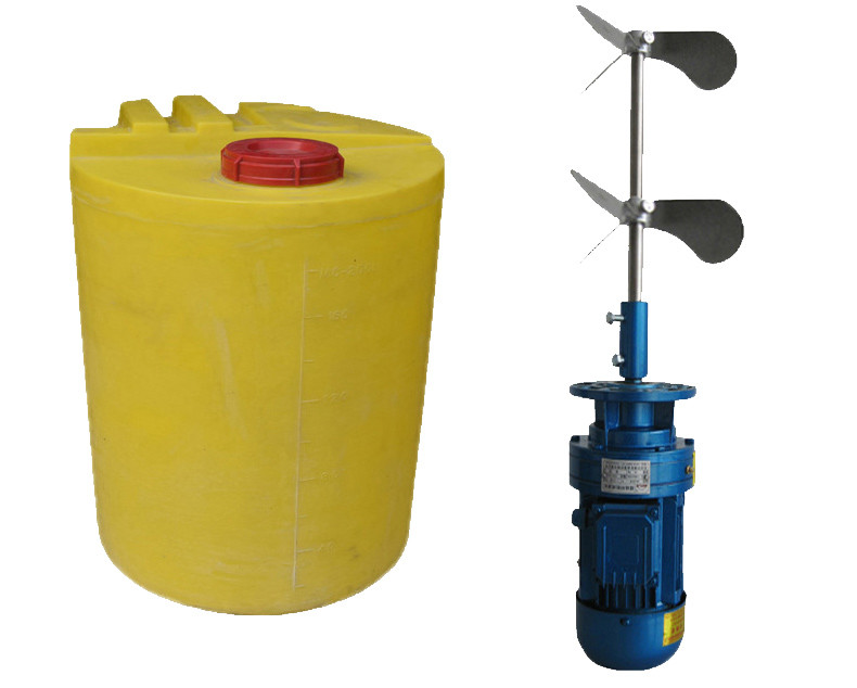 0.37kw 220v Electric Paddle IBC Tank Mixer Chemical Liquid Propeller Agitator Mixer