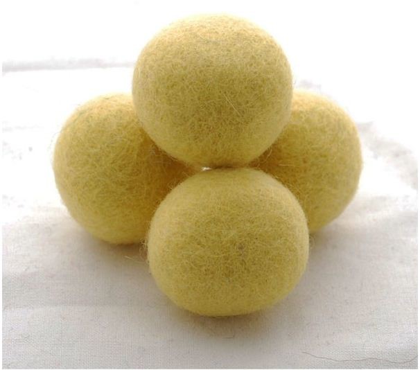 china factory Colored Pure Genuine 100% Wool Felt Dryer Ball Nepal Felt Balls