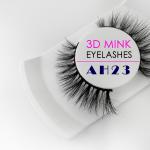 Private Label 3d Real Mink Eyelashes For Women's Makeup Customized Logo