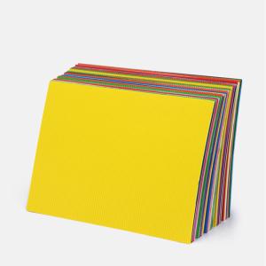China DIY Handmade Wavy Corrugated A4 Colored Cardstock Paper wholesale