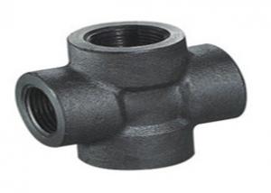 China Astm A815 Socket Weld Cross , Industrial Forged Pipe Fittings on sale