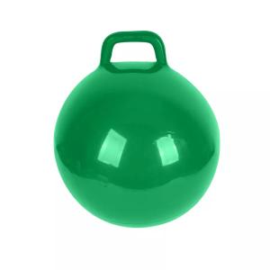 China Inflatable PVC Bounce Space Kids Jumping Hopper Ball With Handle wholesale