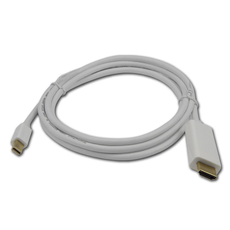 Himatch’s Mini Displayport To HDMI Cable 4K X 2K & 3D Audio / Video Converter