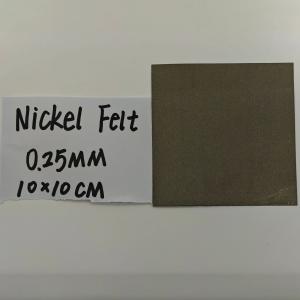 China 30-50% Porosity Nickel Felt 0.25mm Thick AEM Water Electrolysis Hydrogen Production wholesale