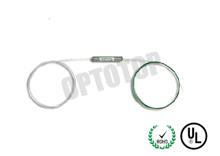 Low PDL Optical Fiber Isolator Polarization Connector Customized 1310nm 1550nm