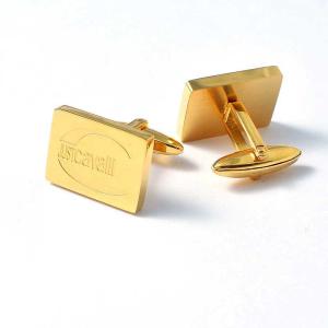 China Tagor Jewelry Regular Inventory High Quality Hot 316L Stainless Steel Cuff Links CQK102 wholesale