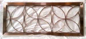 China Gold Stainless Steel Perforated Panels For Garden Fence/Privacy Fence/Metal Fence wholesale