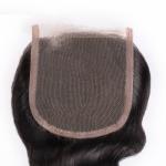 Malaysian Loose Wave Closure 4X4 Silk Soft Full Ends Cuticles Human Hair Closure