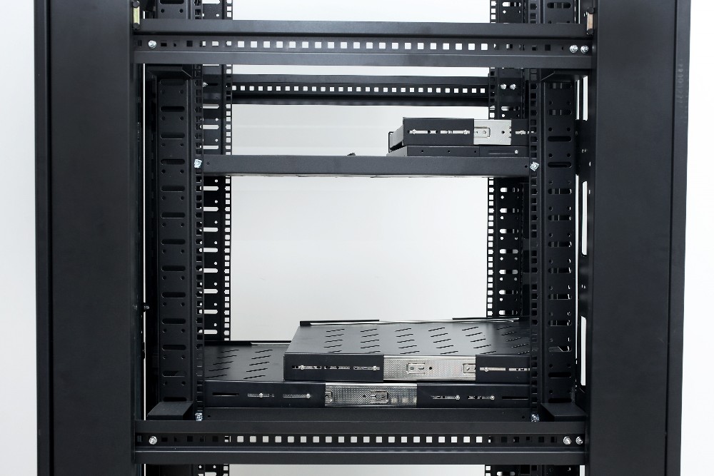 Reliable Structure Floor Standing Network Rack , Free Standing Network Rack 7 Heights