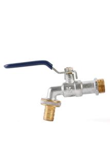 China Male Female Thread Brass Bibcock Valve 1/2'' 3/4'' For Wash Machine wholesale