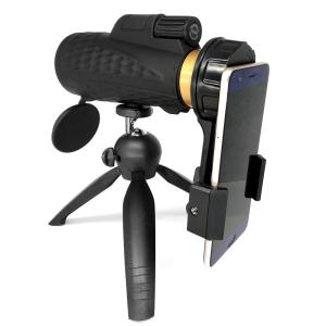 China Smartphone 12x50 Fixed Focus Russian Monocular Telescope For Hunting wholesale