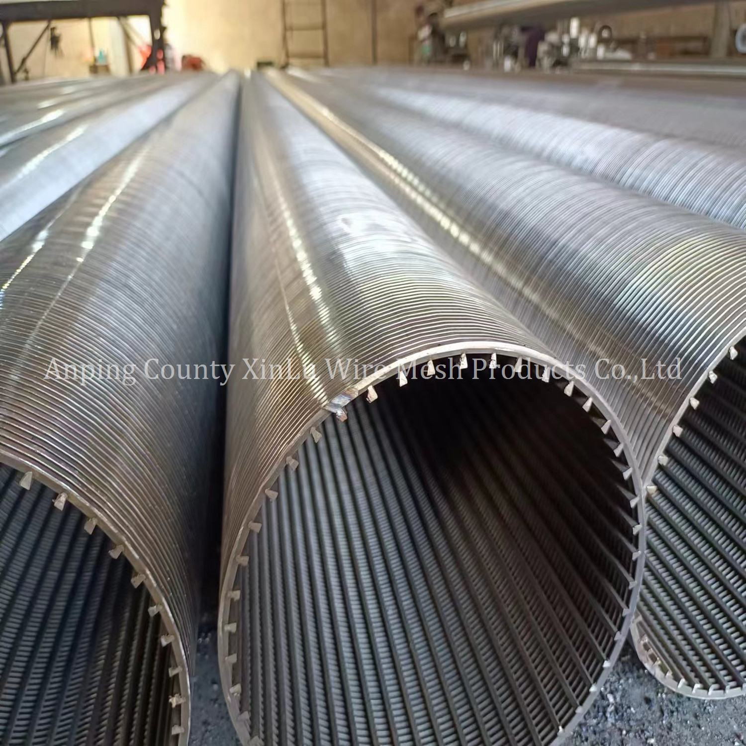 Wedge Wire Water Pump Drilling Johnson Screen Pipe for DeepWell Sand Control