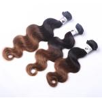 hair products 100% virgin unprocessed cheap root black ombre color human hair