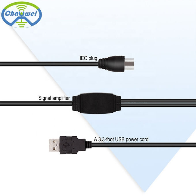 High Gain Digital HDTV Antenna Signal Booster Long Range VHF DVB 4K 860MHz