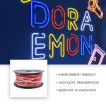 Outdoor Decoration Red 50m Flexible Neon Light Strip