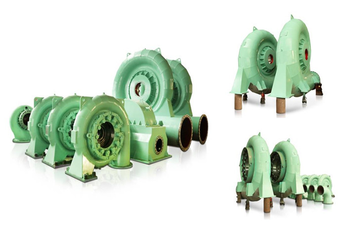 Micro Hydropower Water Turbine / Francis Turbine Generator Compact Structure