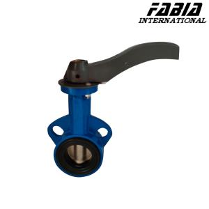 China Carbon Steel Manual EPDM Seal Butterfly Valve Stainless Steel Plate wholesale