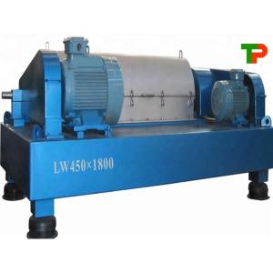 China 4-90KW TPLW 3 Phase Sludge Dewatering Decanter Centrifuge for Oil Waste Water on Farms wholesale