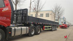 China Cattle 60t Truck Semi Trailers 12m Heavy Fence Semi Trailer wholesale