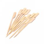 100% Natural Paddle Wooden Bbq Bamboo Stick Eco Frlendly 7cm