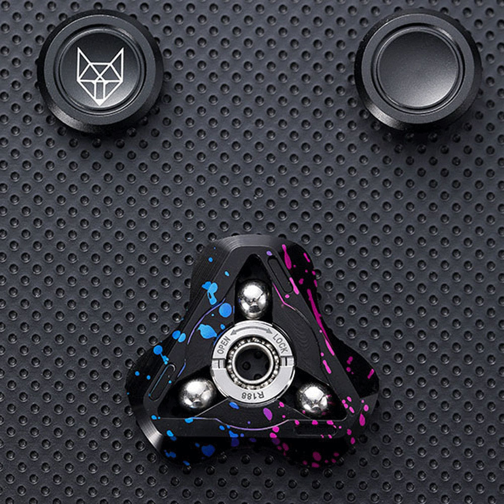Autism Sensory ADHD Anxiety Meditation Fidget Spinner with Steel Beads Metal Spinners fo