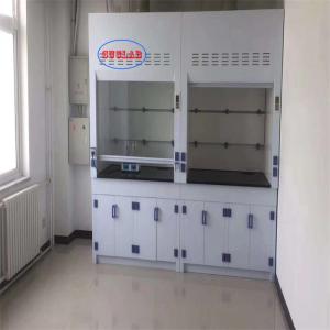 China High-Performance Chemical Fume Hood Lab PP Fume Hood 400m3/h Airflow wholesale