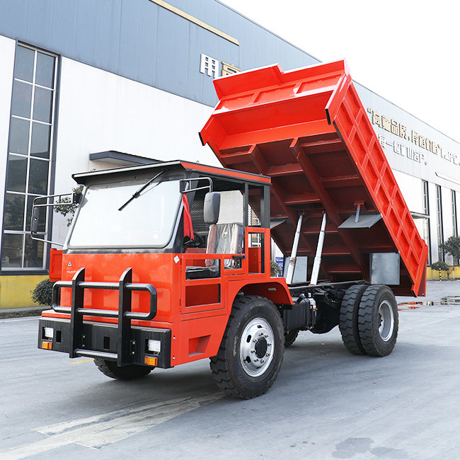 Safety Underground Tunnel 15 Ton Articulated Trucks In Mines 118KW/160HP