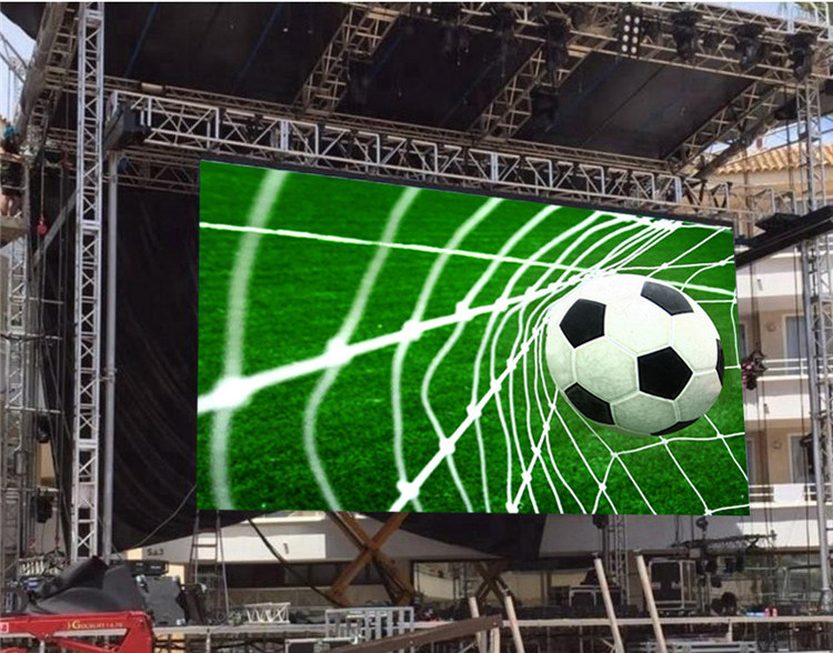 High Brightness Rainproof Outdoor Stage P3.91 LED Video Wall